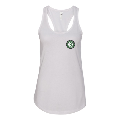BYL Small Logo Womens Racerback Tank