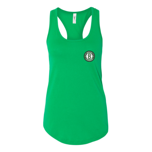 BYL Small Logo Womens Racerback Tank