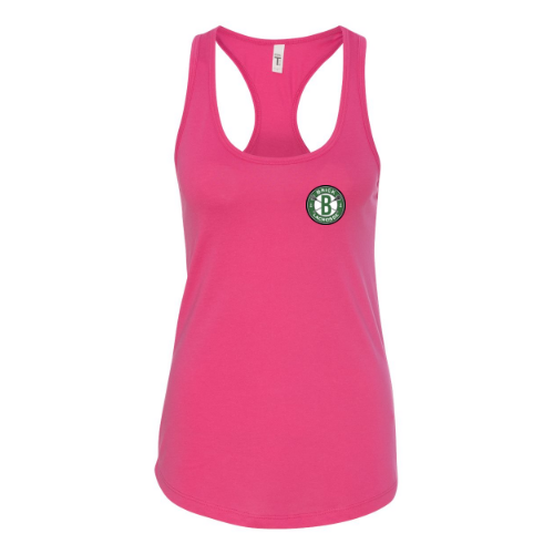 BYL Small Logo Womens Racerback Tank