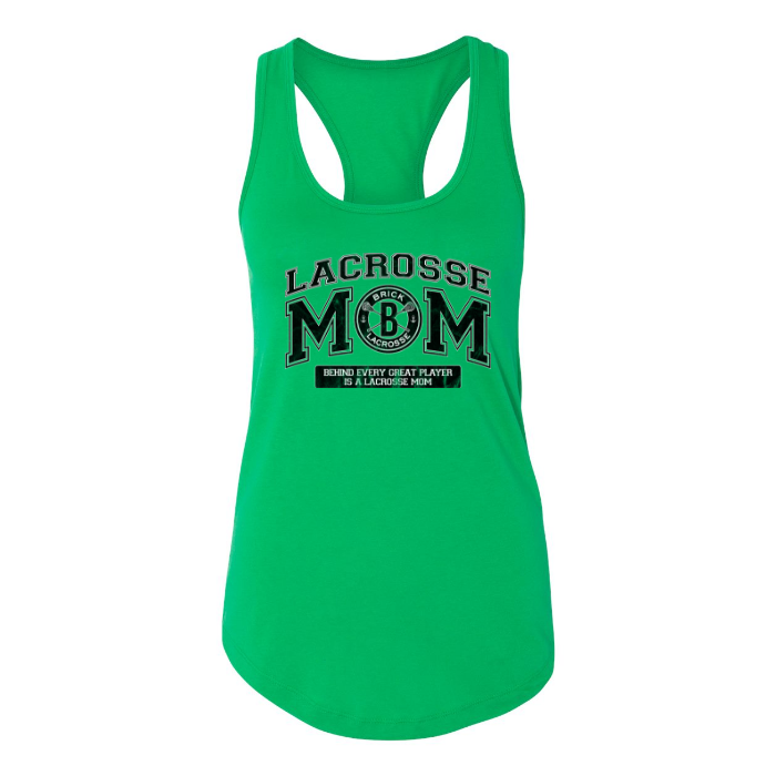 Lacrosse Mom Behind Every Great Player Tank Top