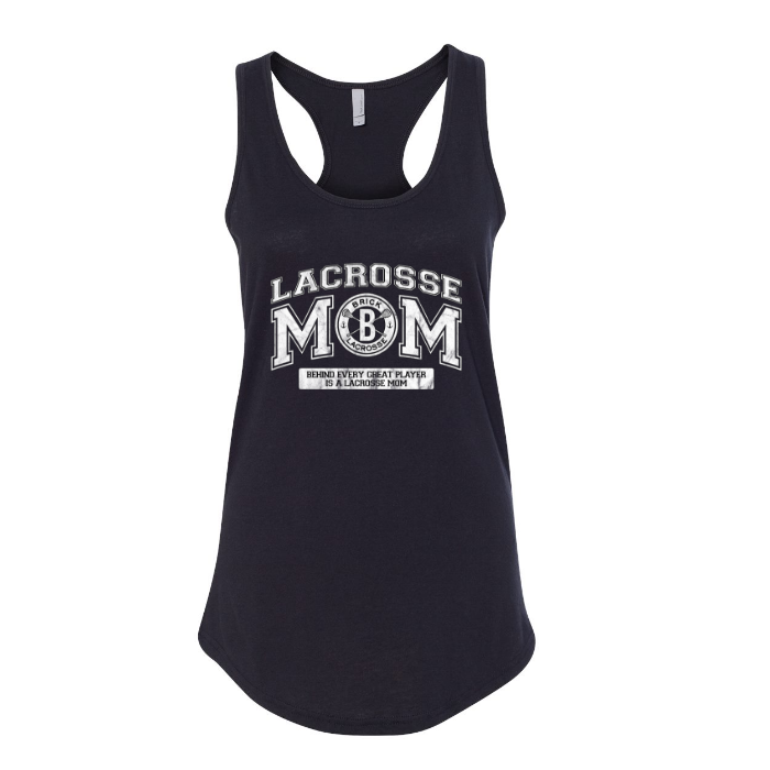 Lacrosse Mom Behind Every Great Player Tank Top