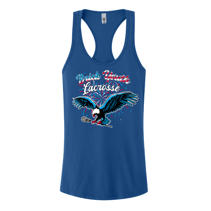 Brick Youth Lax Eagle Tank Top