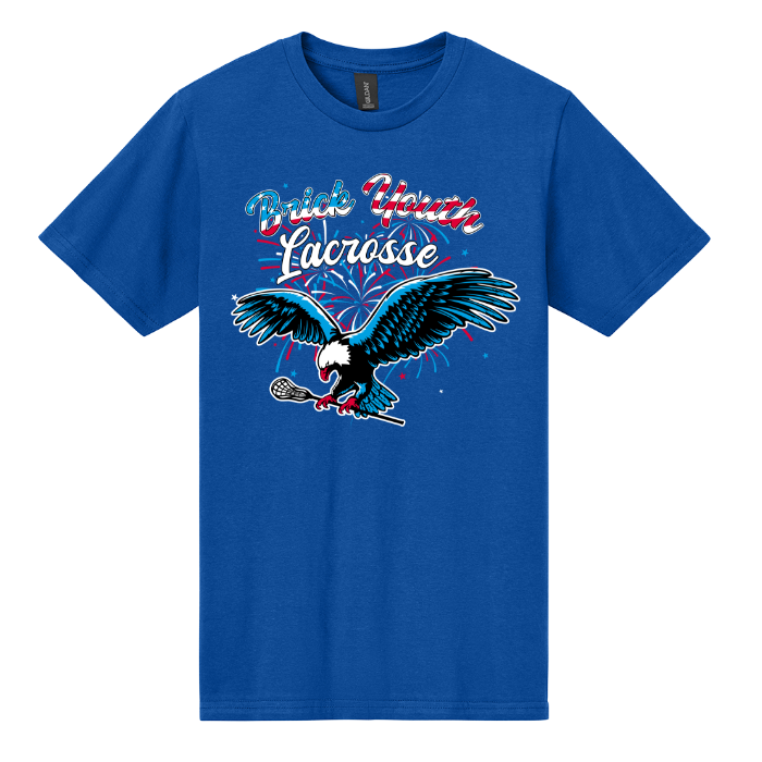 Brick Youth Lax Eagle Tee