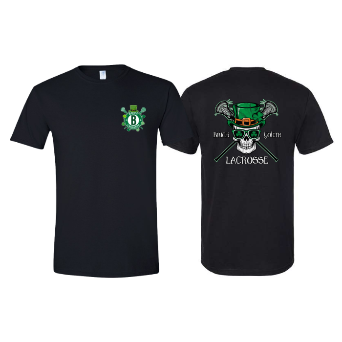 Skull St Patricks Day Softstyle Cotton Tee