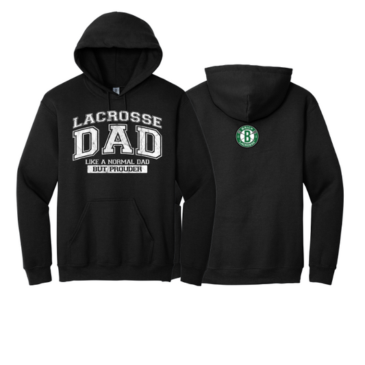 Lacrosse Dad Like A Normal Dad Hoodie