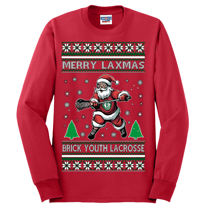 Santa Playing Long Sleeve