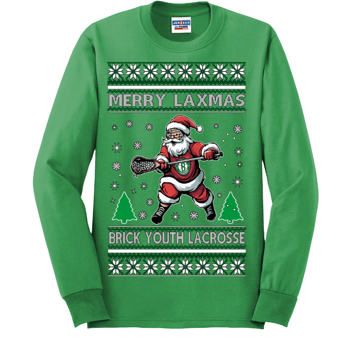 Santa Playing Long Sleeve