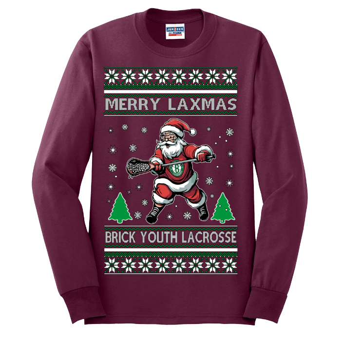 Santa Playing Long Sleeve