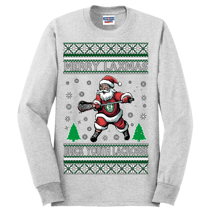 Santa Playing Long Sleeve