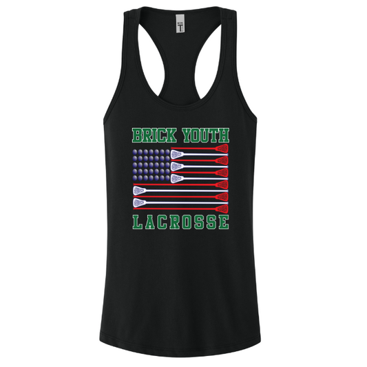 Brick Youth Lax 4th of July Flag Tank Top