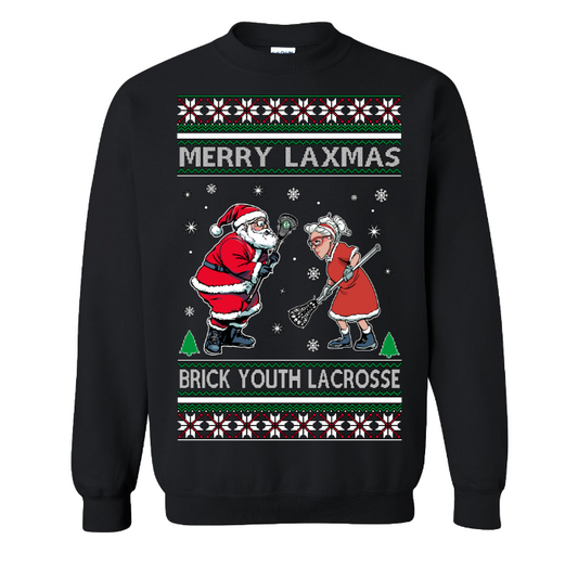 Santa Face Off Crewneck Sweatshirt