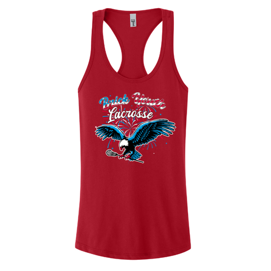 Brick Youth Lax Eagle Tank Top