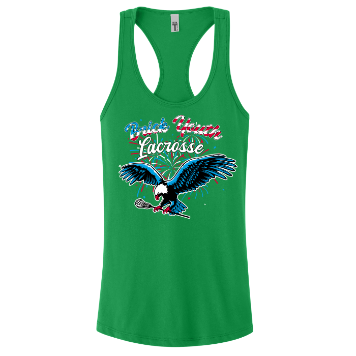 Brick Youth Lax Eagle Tank Top