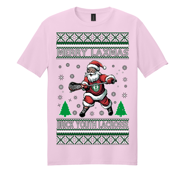 Santa Playing Softstyle Cotton Tee