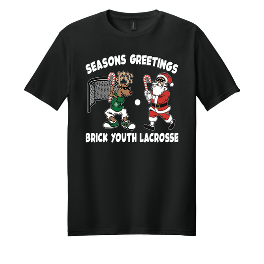 Reindeer Santa Softstyle Cotton Tee