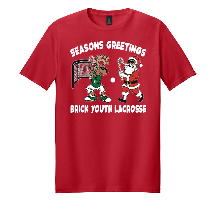 Reindeer Santa Softstyle Cotton Tee